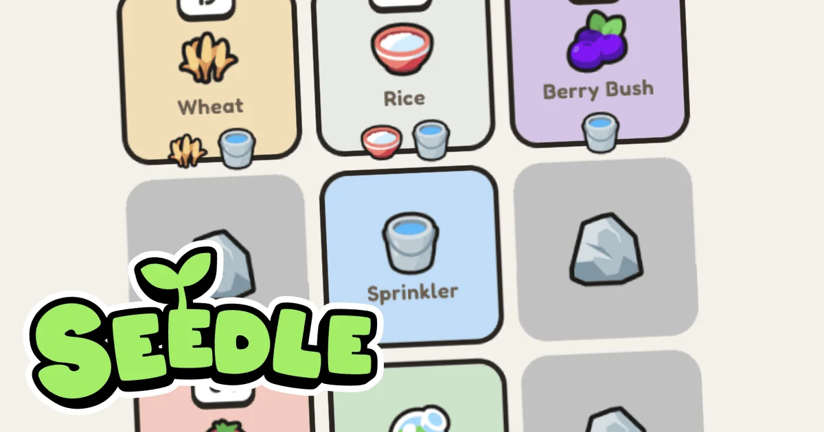 Seedle.io 农场谜题预览