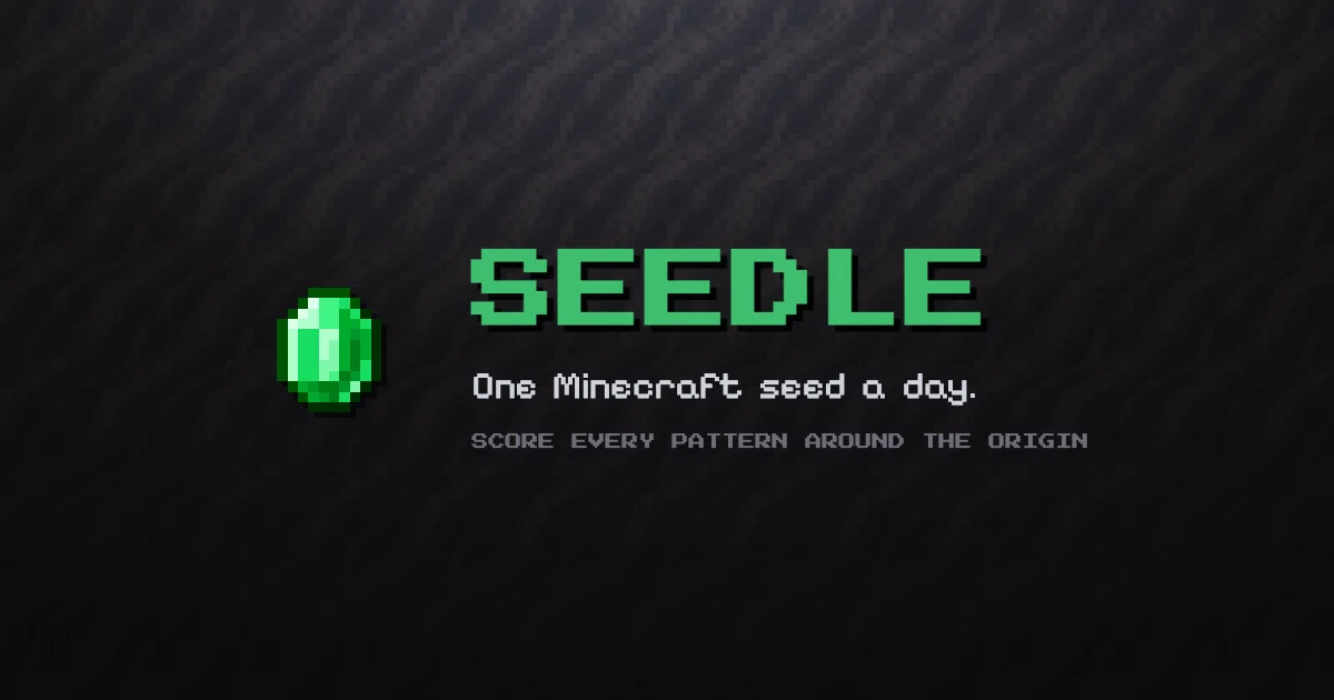 我的世界 Seedle 官方地图预览